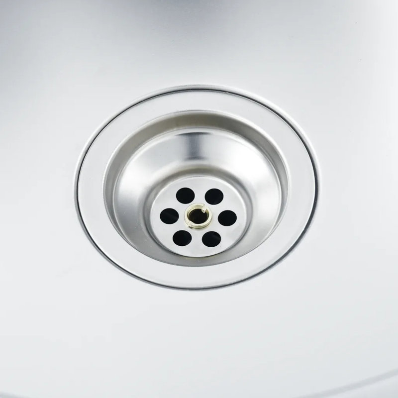Medora Handmade Kitchen Sink Stainless Steel, Silver