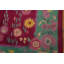 Antique Art Deco Room Size Wool Fuschia Rug