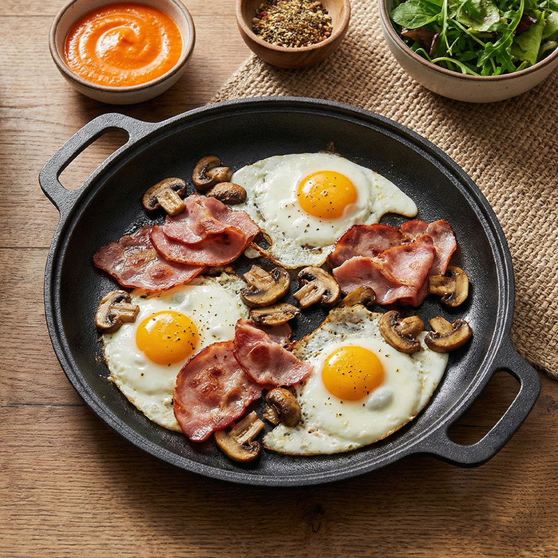 Cast Iron Griddle, 33cm x 33cm
