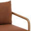 Aimee Teak Wood Outdoor Occasional Chair, Sienna