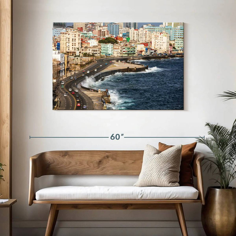 Kavia Malecon Coastal Road, 30" H x 45" W