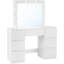 Almir Dressing Table with Mirror