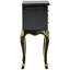 Rococo Baroque 32'' Tall Solid Wood 2 - Drawer End Table Set