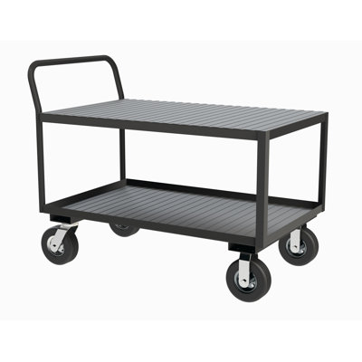 Steel Top Workbench with Wheels