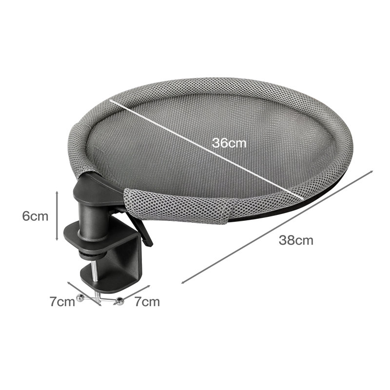 Orthopedic Plush,Mesh,Steel Nest Pet Bed