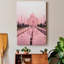 Taj Mahal en rose clair - impression sur toile tendue-1807606405