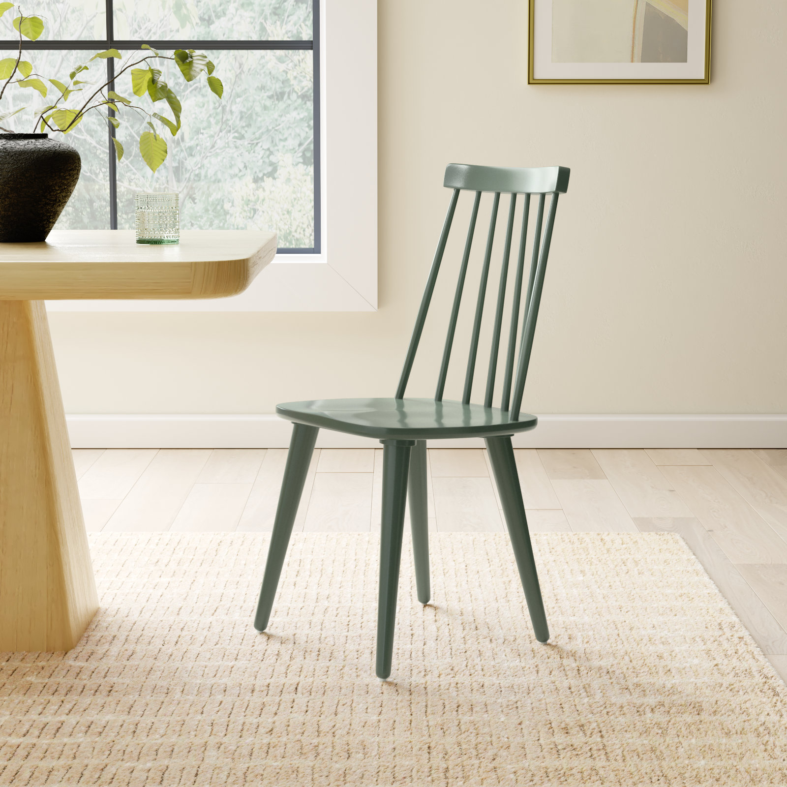 Rolde Dining Chair, Dusty Green