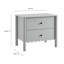 Table de chevet 2 tiroirs Emmeline-106714575