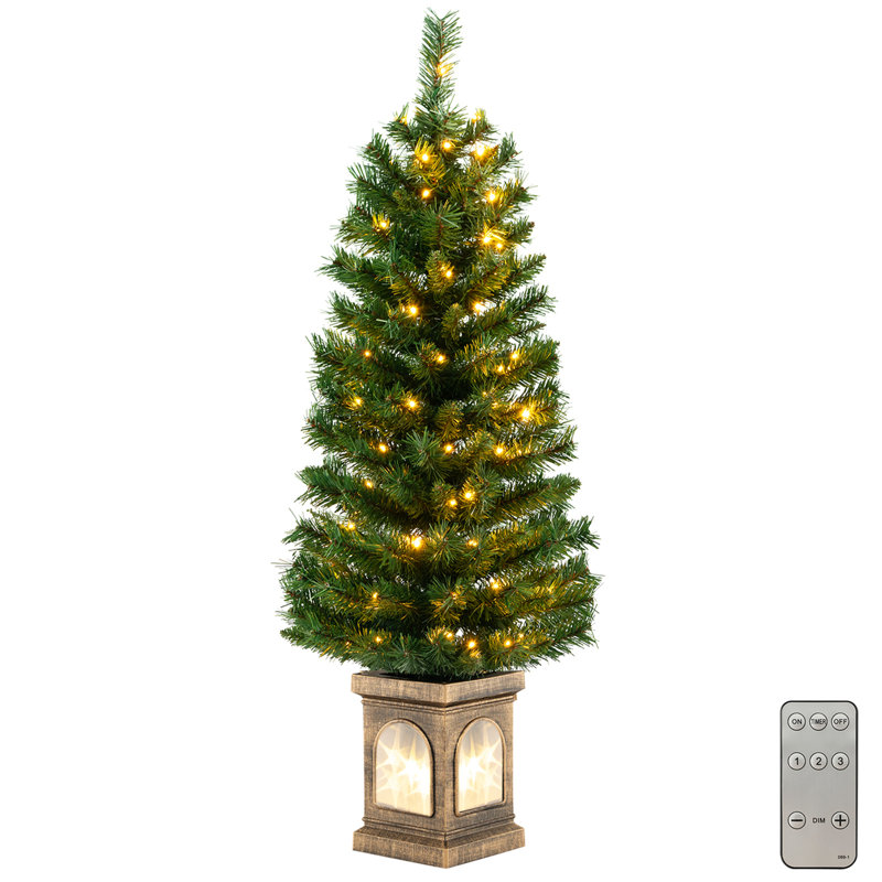 4' Lighted Christmas Tree