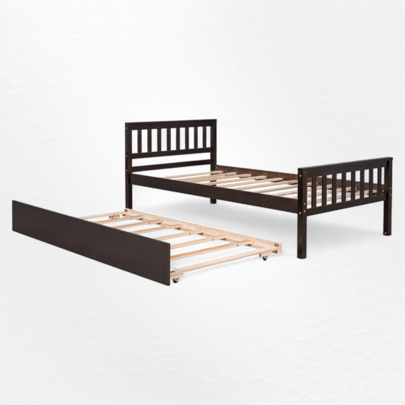 Boca Slat Bed, Espresso