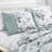 7 Piece Patchwork Brushed Microfiber Plain Weave Comforter Bedding Set-112308512-112308511