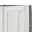 Armoire-penderie 2 portes en bois avec DEL et 4 tablettes de rangement-2136409166