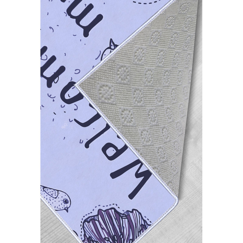 Premium Hall Carpet 3D Digital Print, 3.3 x 4.9 ft, 100% Polyester, 650 g/m², Pile Height: 0.3 in, Non-Slip PVC Dot Underside, Machine Washable, Ideal for Living Room & Entryway, Durable & Easy Care