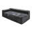 Koli Left Loveseat, Compression Sectional Sofa Compenont, Grey Corduroy-1058416468