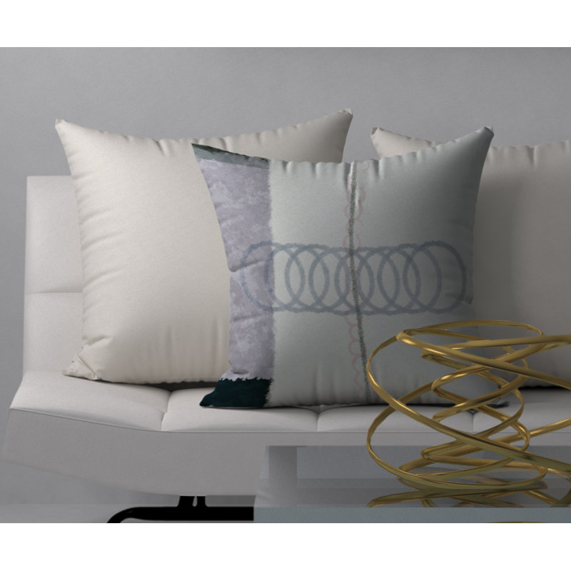 Reversible Throw Pillow, 24" x 24"