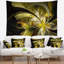 Tapisserie de fleurs à motif floral fractal-28486847