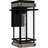 Strader 1-Light Matte Black Outdoor Wall Lantern-1562771120