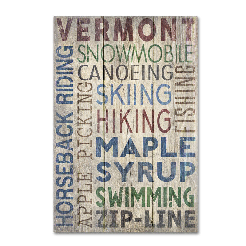 Vermont Modern & Contemporary, 47" H x 30" W x 2" D