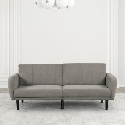 Contemporain convertible en canapé-lit gris 1Pc