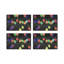 Xmas Vegan Leather Rectangle Placemats-50817888