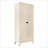 Cabinets 71'' Metal Storage Cabinet with 2 Doors, Lock &amp; Adjustable Shelves | Beige | Bedroom | Scandinavian