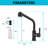 BATHLET Pull Down Kitchen Faucet with and with Soap Dispenser