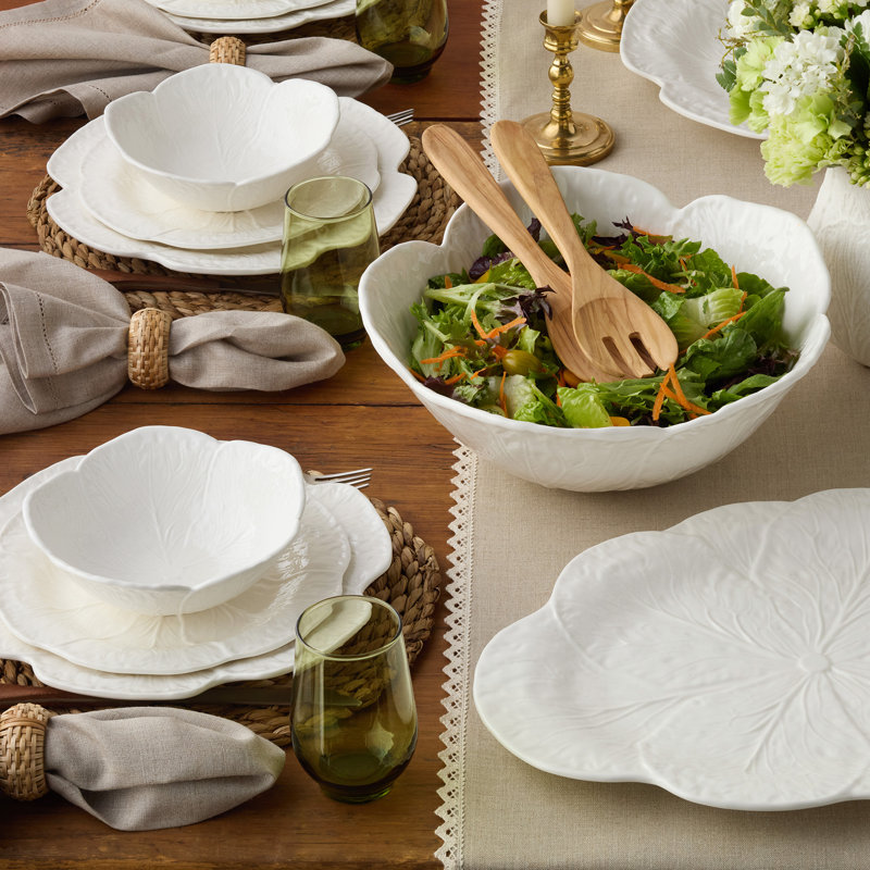 Service de table 12 pièces Le Jardin White Chou