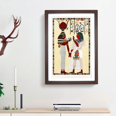 Goddess Isis by G.B. Belzoni - Picture Frame Painting Print