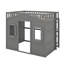 Full House Loft Bed With Ladder-1662616865