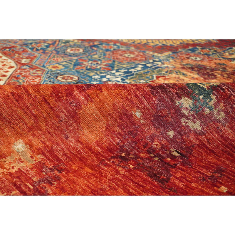 Wool Abstract Area Rug