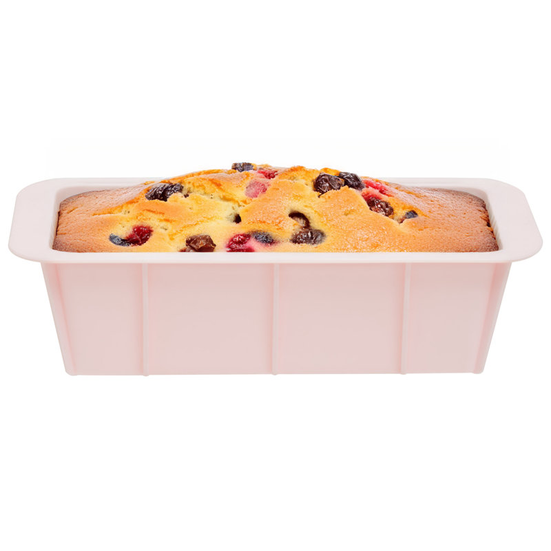Premier Housewares Zing Silicone Mould with Lid, Pink