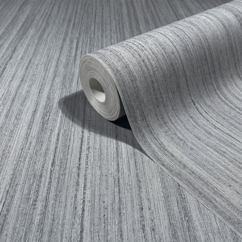 Papier peint strié, Gris
