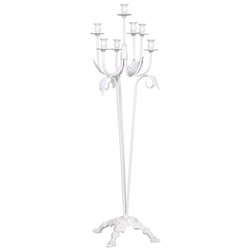 Metal Floor Candelabra