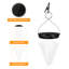 13'' Solar Powered Integrated LED Outdoor Lantern