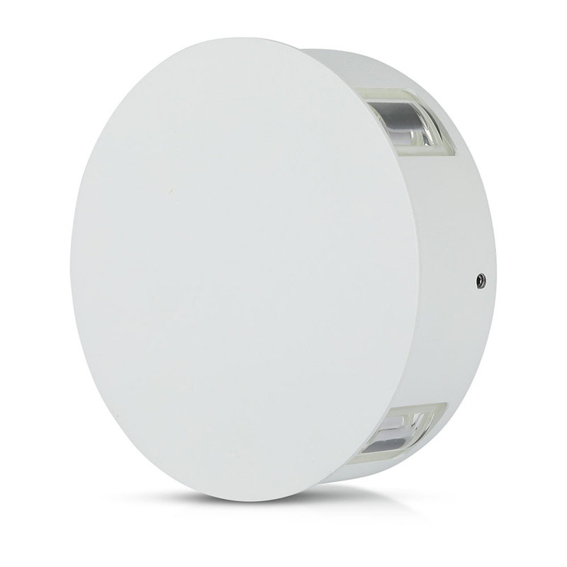 Utkan Integrated LED Outdoor Flush Mount, White