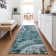 Premium Machine Washable Jamestown AMF1078 Swirl Rug