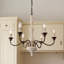 Lustre campagnard rétro 6 lumières Tolar Farmhouse 