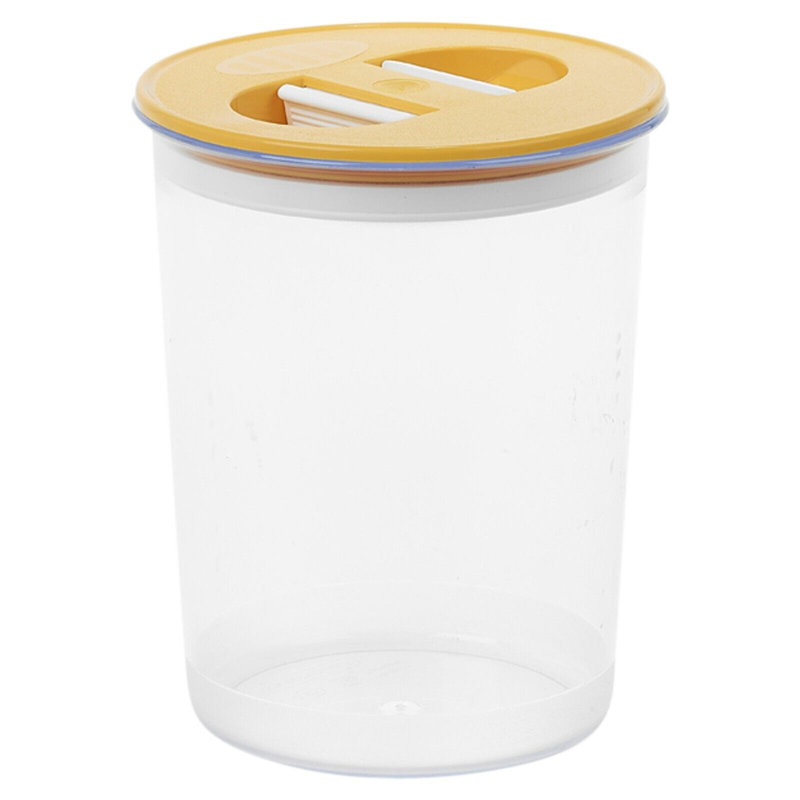 Plastic Canister - Set of 4, Yellow