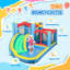 Château gonflable pour enfants avec ventilateur 550 W, 12,6 pi x 9,5 pi x 5,9 pi