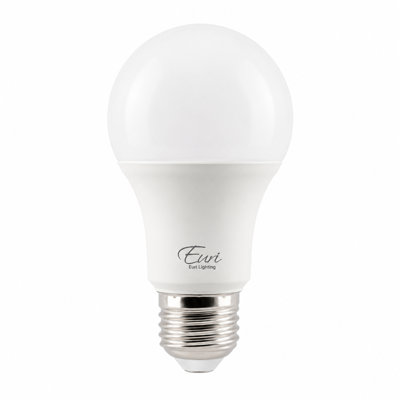 Ampoule DEL Euri Lighting A19, 9 W, 810 lm, équivalent 60 W, 2700 K, culot E26, modulable, CEC/JA8, UL