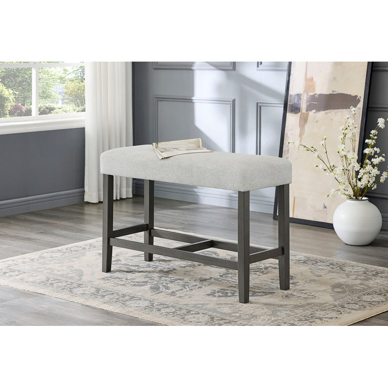Counter Height Bench With Footrest