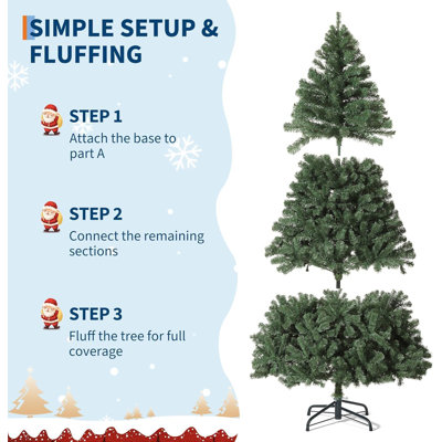 Lighted Artificial Christmas Tree
