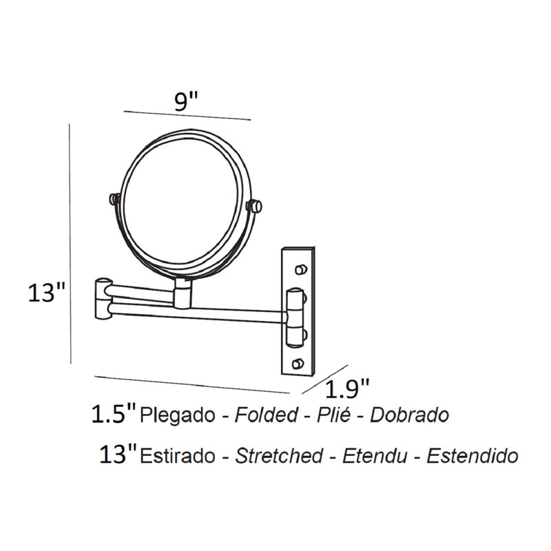 Aquirre Metal Concave Wall Mirror