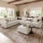 137.8" W U-Shaped Modular Sectional -600979497