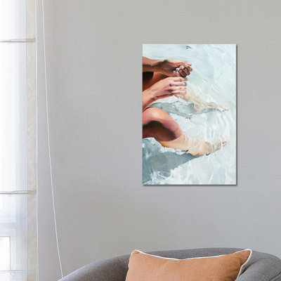 A Fragment Of Skin by Josep Moncada - Wrapped Canvas Print