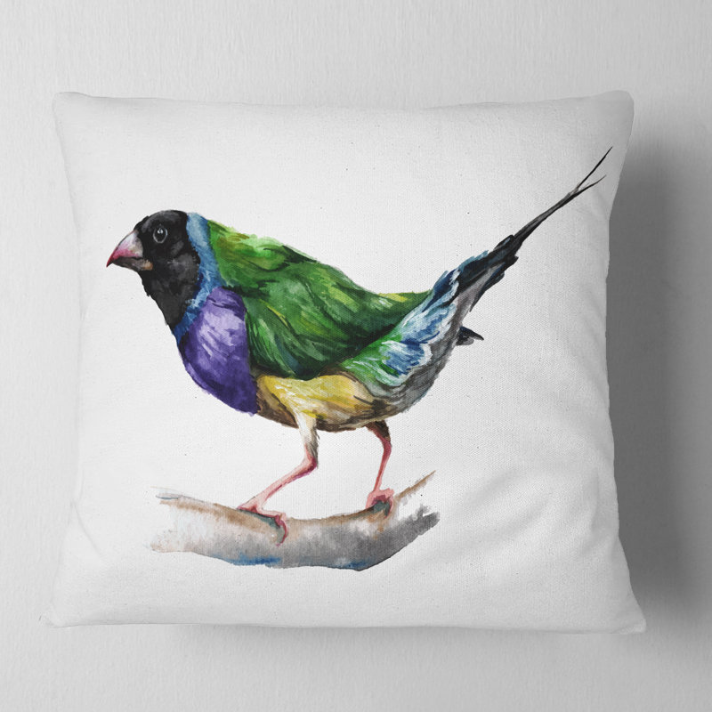 Oreiller Animal Gould Finch