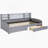 Upholstered Platform Bed With Drawers