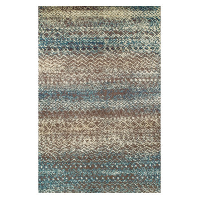 Tapis taupe / ivoire Lafave