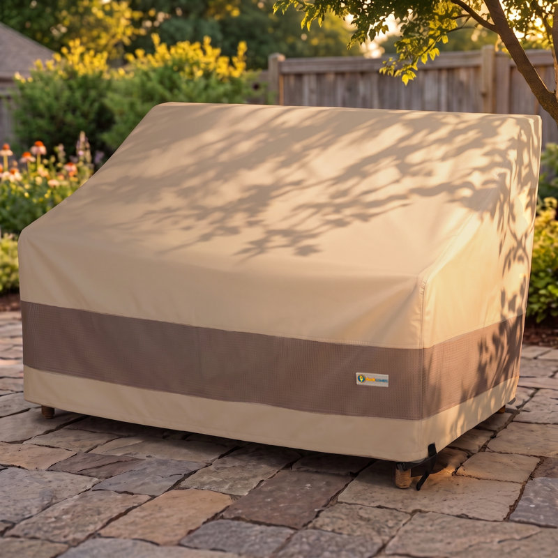 Steve Elegant Waterproof Outdoor Loveseat Cover, 35" H x 52" W x 35" D