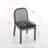 Havenly Upholstered Wood Dining Chairs with Curved Arched Cane Back Support-135411792
